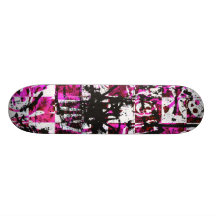 Rosa checkers skate board deck