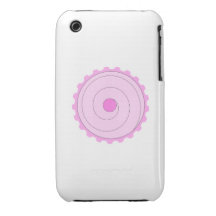 Rosa Cupcake. iPhone 3 Case-Mate Cases