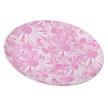 Rosa daisy dinner plate