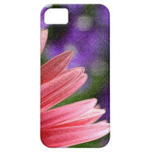 Rosa daisytryck på iPhone 5 iPhone 5 Case-Mate Skydd
