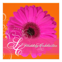 Rosa/diy händelse för PixDezines Gerbera! Anpassningsbara Tillkännagivanden