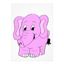 Rosa elefant tillkännagivanden