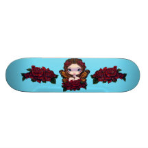 Rosa felik Skateboard