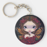 "Rosa felika" Keychain Nyckelringar