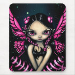 "Rosa fjärilsfe" Mousepad musmattor