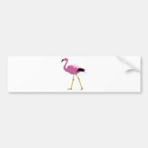 Rosa Flamingo Bildekal