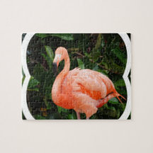 Rosa Flamingopussel