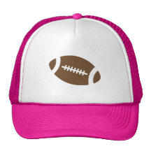 Rosa fotboll baseball hat