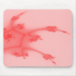 Rosa Fractal Mousepad Mus Mattor