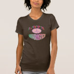 Rosa gymnastikgåvor tee shirts