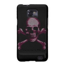 Rosa Hackerskalle och Crossbones