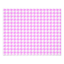 Rosa Houndstooth Foton