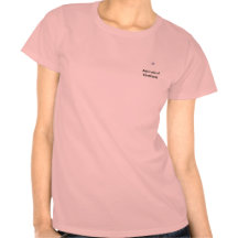 Rosa inställning av tacksamhet tee