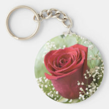 rosa Keychain Nyckelringar