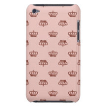 Rosa kronor iPod Case-Mate case