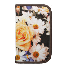 rosa lantligt land och daisyfolioplanner organizers