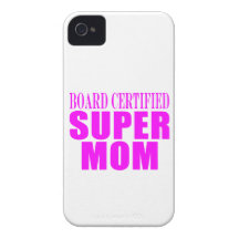 Rosa mammorfödelsedagar & jul: Toppen mamma iPhone 4 Case-Mate Skal
