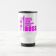 Rosa modern chefer: Numrera en chef Mugg