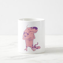 rosa Monster pink Tassen