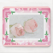 Rosa Mousepad Musmattor