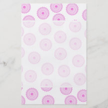 Rosa muffinmodell full färg flygblad