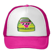 Rosa Nascar Keps