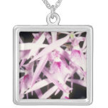 Rosa Nemorale, tätt upp blommor (för Epidendrum) Halsband
