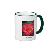Rosa-/orangeromugg