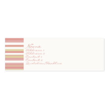 Rosa pastell •, Profilecard Visit Kort