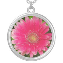 Rosa petalblommahalsband