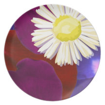 Rosa Petalkonst för elegant solros Tallrikar