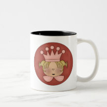 Rosa Princess ·, Blont huvud Kaffe Muggar