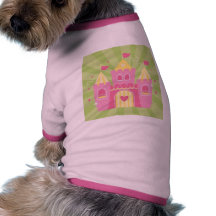 Rosa Princess Rockera Hund T-shirts