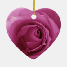 Rosa ros V001 Julgransdekorationer