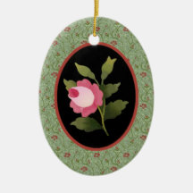 Rosa rosprydnad julgranskula