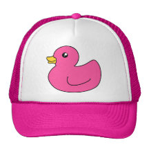 Rosa Rubber anka Trucker Keps