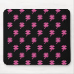 Rosa Shamrock Mousepad Mus Mattor