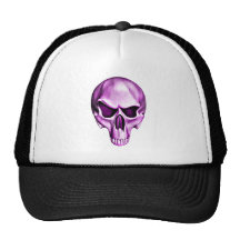 Rosa skalle baseball hat