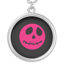 Rosa skallehalsband