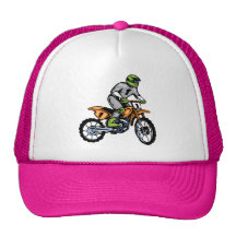 Rosa smutsBike. Keps