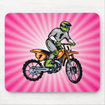 Rosa smutsBike. Mus Mattor
