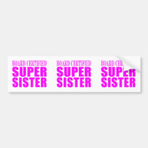 Rosa systerfödelsedagar & jul: Toppen syster Bildekaler