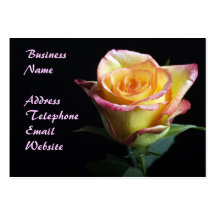 Rosa visitkort