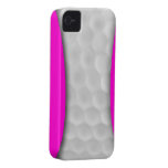 Rosa vitgolfbollIphone 4/4S fodral Case-Mate iPhone 4 Fodral