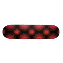 Rosa Wispy Hippy Mandala Skate Board Decks
