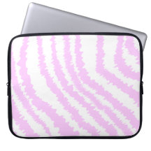 Rosa zebra tryck, djur modell laptopskydd fodral
