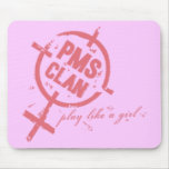 Rosalogotyp för PMS Mousepad- Musmatta