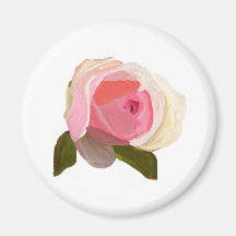 Rose Kühlschrankmagnet