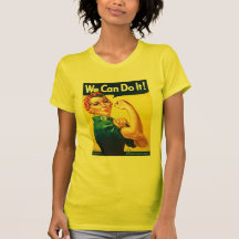 Rosie riveteren tee