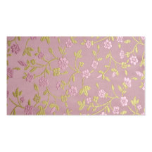Rosor broderade blommor visitkort mall